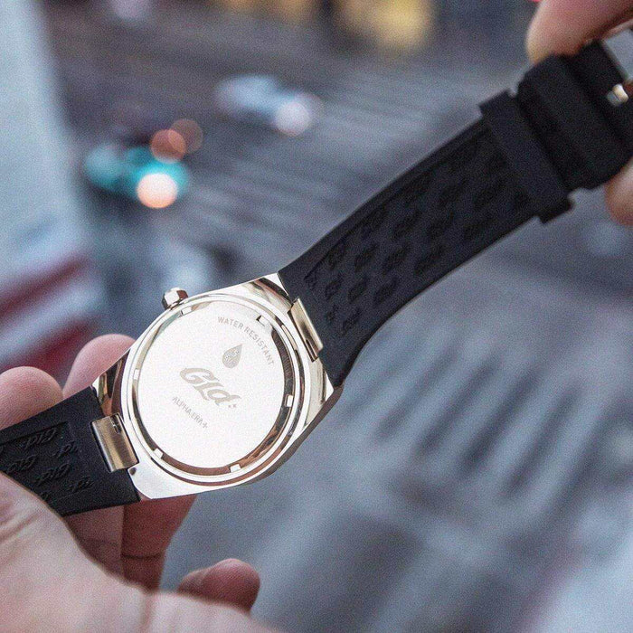 Alpha Era Gold w/ Rubber Strap - The GLD Shop