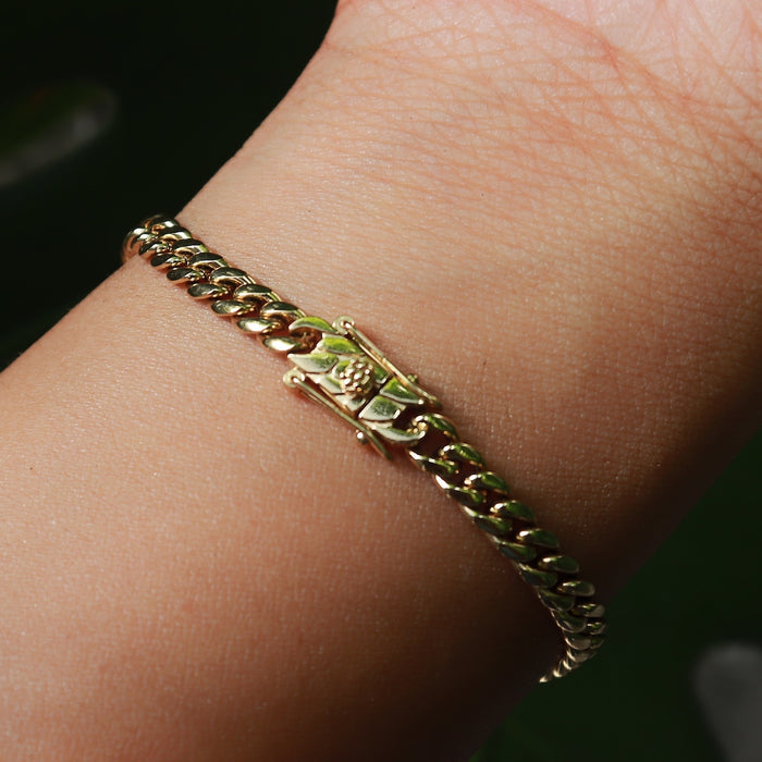5mm Cuban Necklace + Bracelet Bundle - Yellow Gold