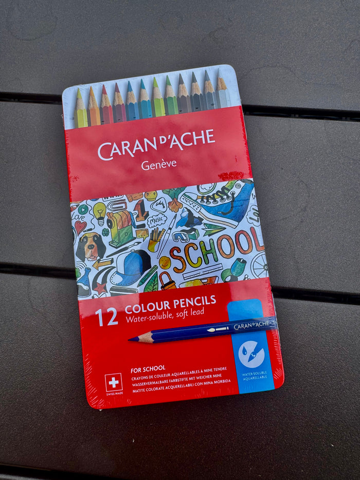 Caran d'Ache Color Pencils - Water Soluble - Soft Lead-Pen Boutique Ltd