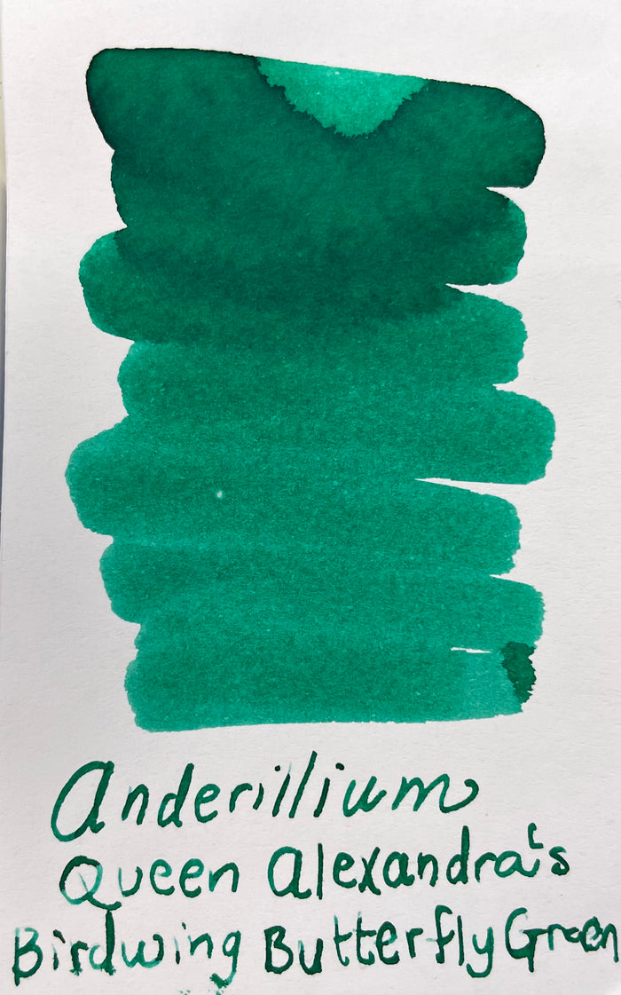 Anderillium Lepidopteran Ink - Queen Alexandra's Birdwing Butterfly Green - 1.5 oz-Pen Boutique Ltd