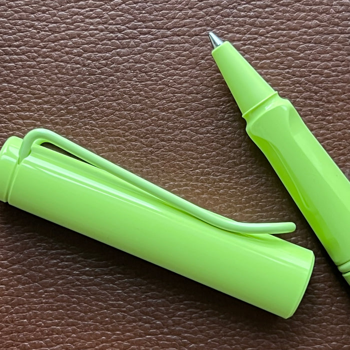 Lamy Safari Rollerball Pen - Spring Green 2023 (Special Edition)-Pen Boutique Ltd