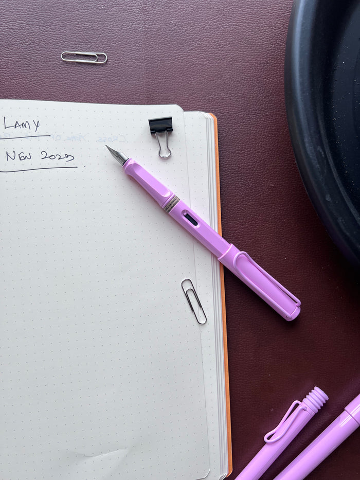 Lamy Safari Fountain Pen - Light Rose 2023 (Special Edition)-Pen Boutique Ltd