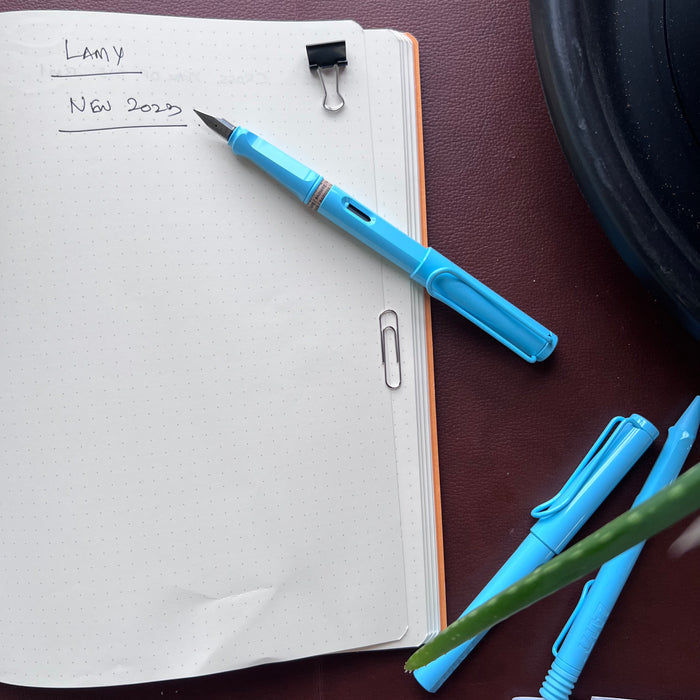 Lamy Safari Ballpoint Pen - Aqua Sky 2023 (Special Edition)-Pen Boutique Ltd