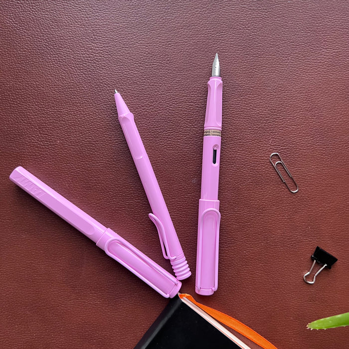 Lamy Safari Fountain Pen - Light Rose 2023 (Special Edition)-Pen Boutique Ltd