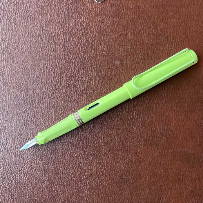 Lamy Safari Fountain Pen - Spring Green 2023 (Special Edition)-Pen Boutique Ltd