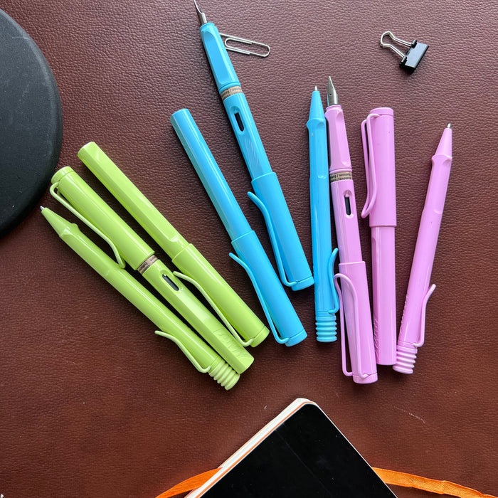 Lamy Safari Rollerball Pen - Spring Green 2023 (Special Edition)-Pen Boutique Ltd