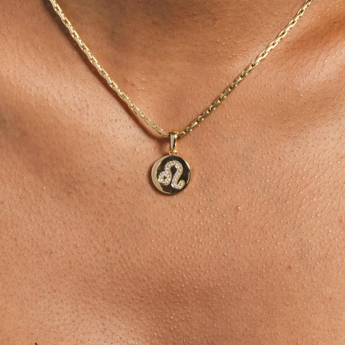 18k Gold Plated / Yellow Gold / Leo