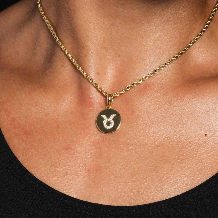 18k Gold Plated / Yellow Gold / Taurus