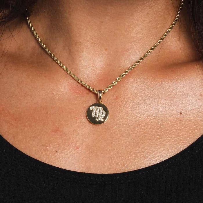 18k Gold Plated / Yellow Gold / Virgo