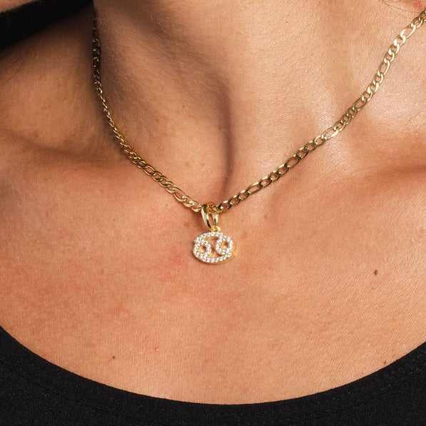 18k Gold Plated / Yellow Gold / Cancer