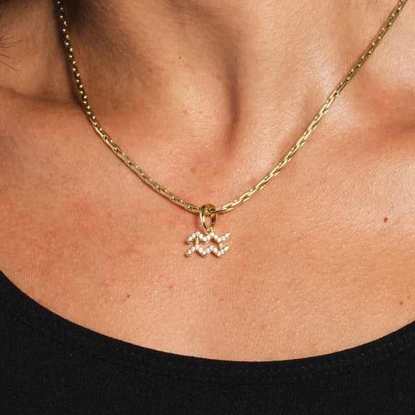 Astrology Pave Pendants - The GLD Shop