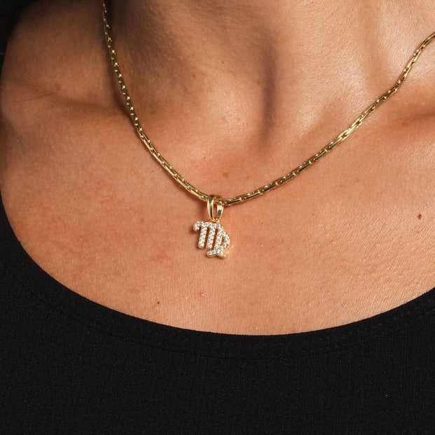 Astrology Pave Pendants - The GLD Shop