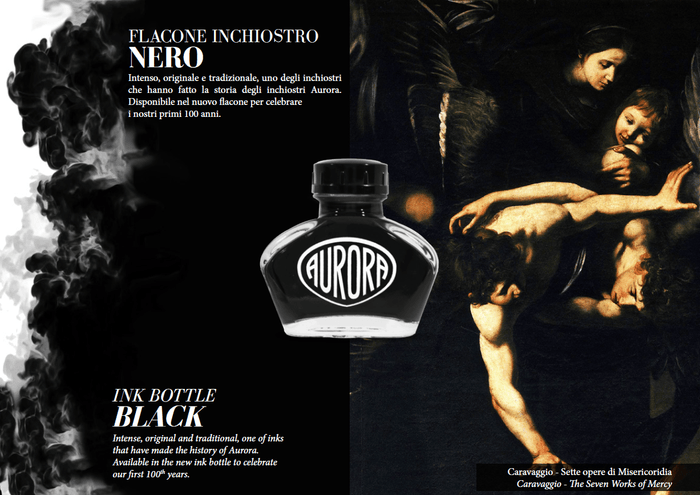 Aurora 100 Year Special Edition - 55ml Bottled Ink - Pen Boutique Ltd