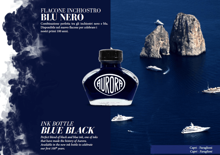 Aurora 100 Year Special Edition - 55ml Bottled Ink - Pen Boutique Ltd