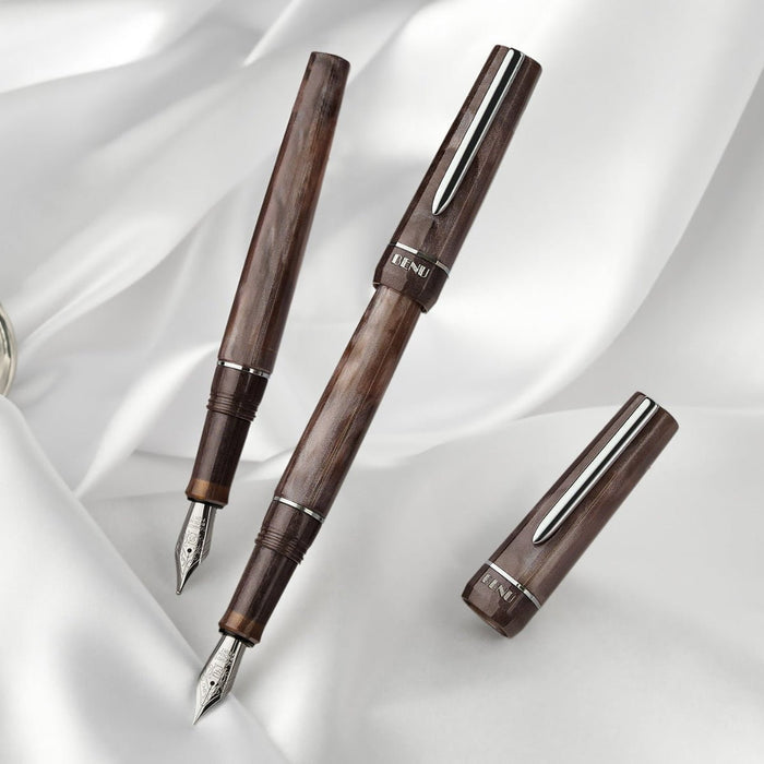 Benu Haute Fountain Pen - Satin - Pen Boutique Ltd