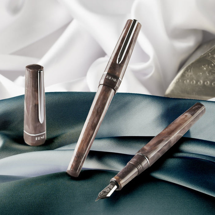 Benu Haute Fountain Pen - Satin - Pen Boutique Ltd