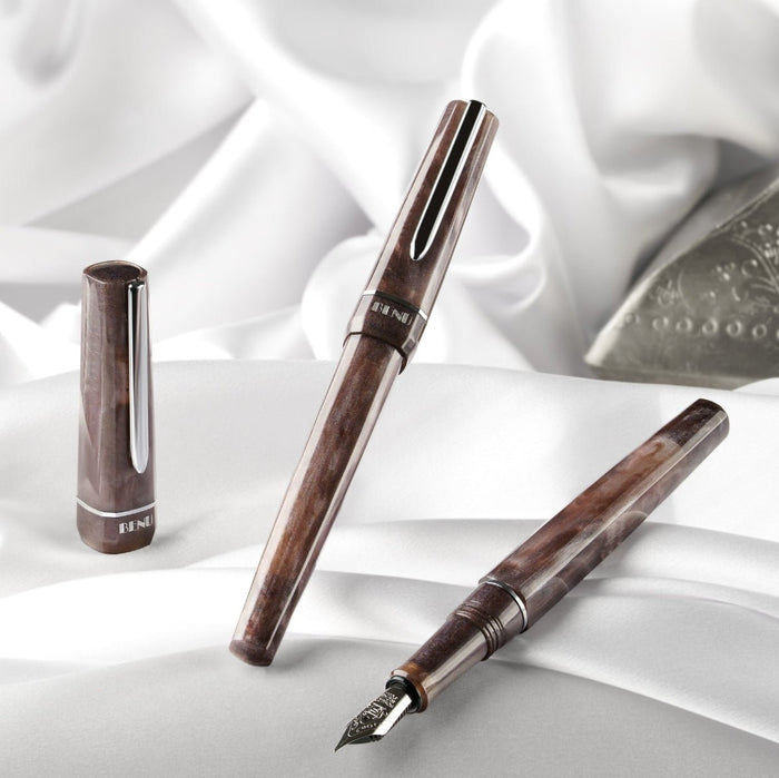 Benu Haute Fountain Pen - Satin - Pen Boutique Ltd