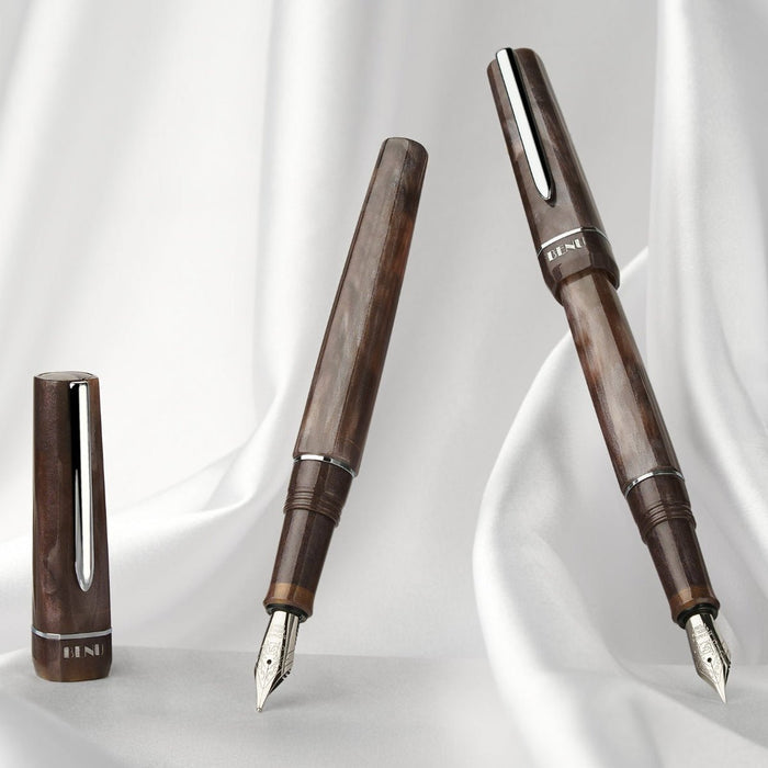 Benu Haute Fountain Pen - Satin - Pen Boutique Ltd