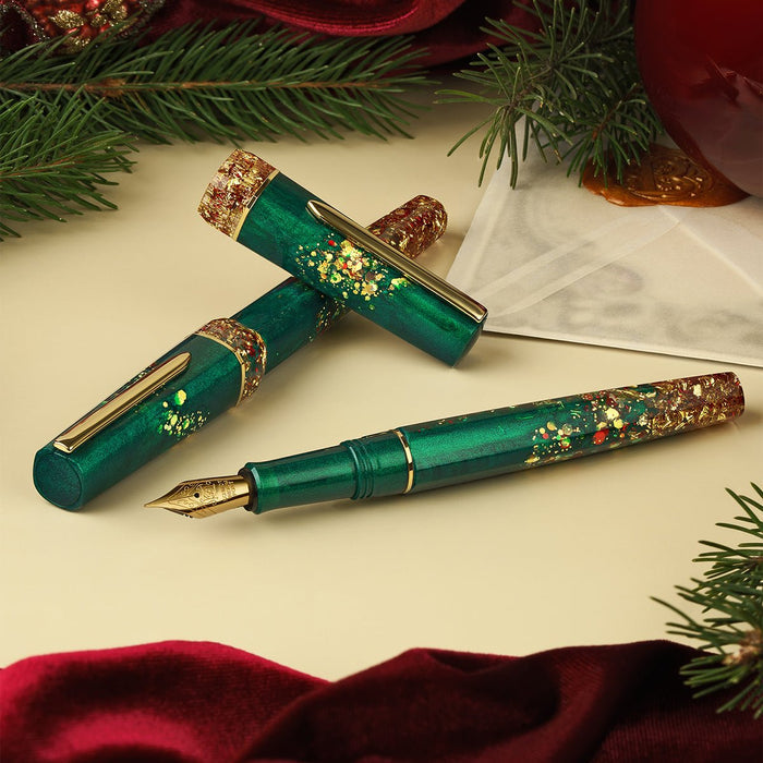 Benu Haute Fountain Pen - Tribute to Emerald Eve (Christmas Special Edition) - Pen Boutique Ltd