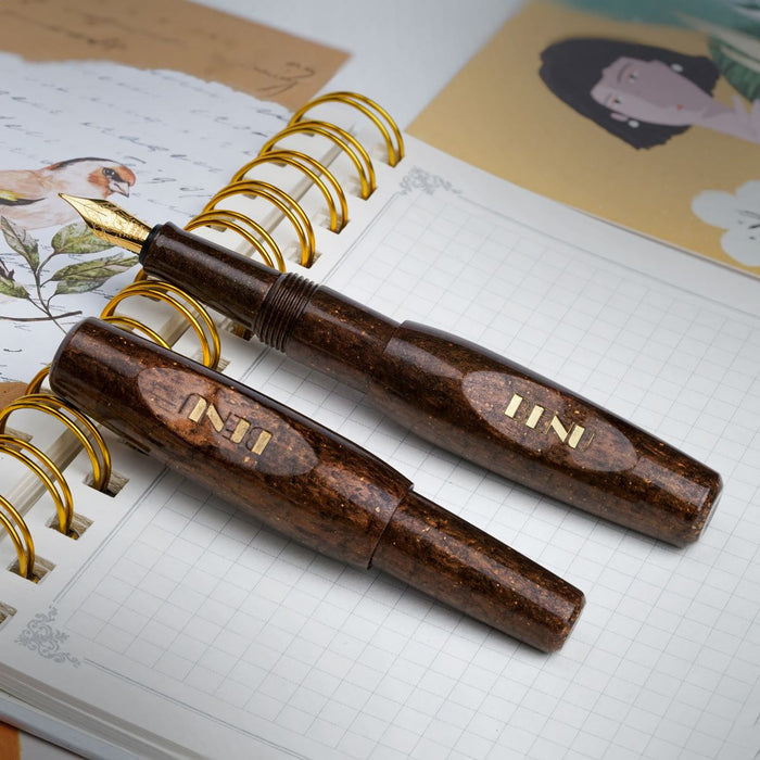 Benu Pixie Fountain Pen - Coffee Brown - Pen Boutique Ltd