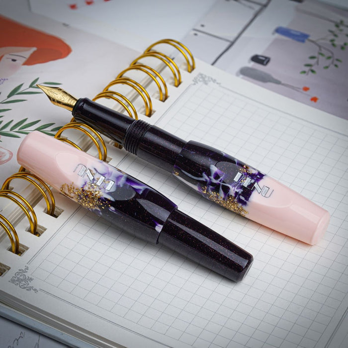 Benu Pixie Fountain Pen - Plum Cream - Pen Boutique Ltd