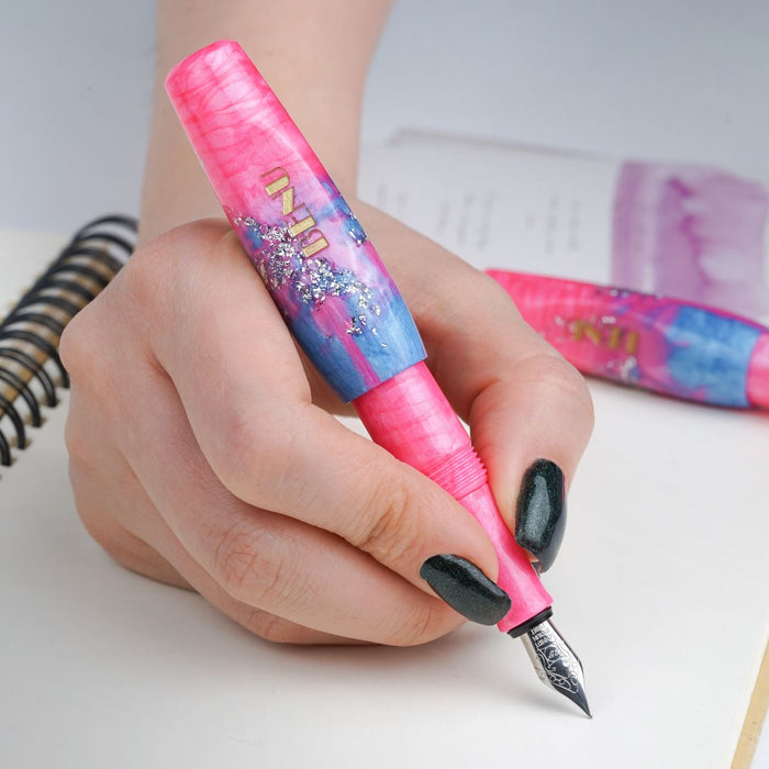 Benu Pixie Fountain Pen - Stardust Pink - Pen Boutique Ltd