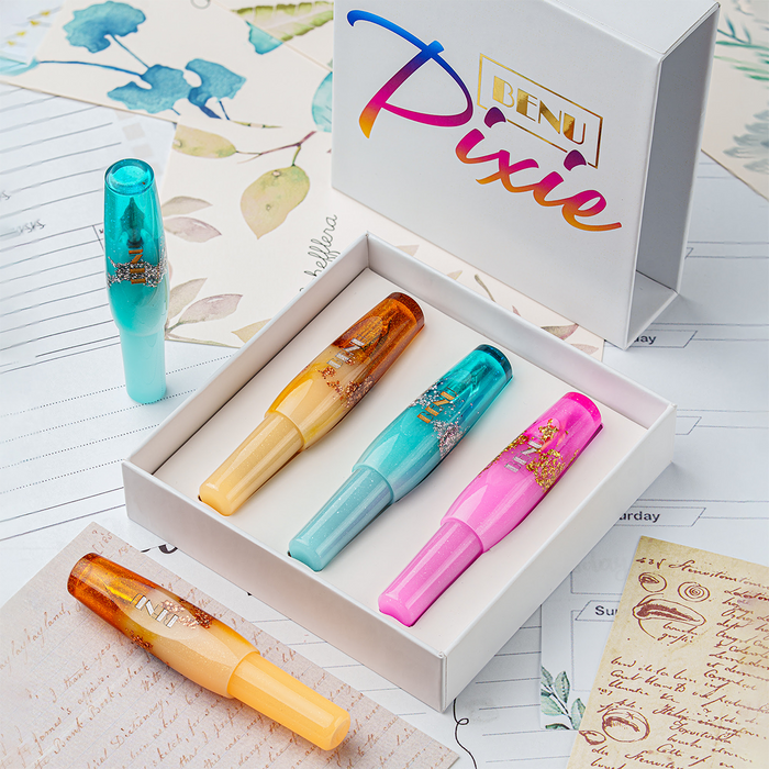 Benu Pixie Fountain Pen Set - Enchanted Pastels - Pen Boutique Ltd