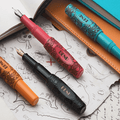 Benu Pixie Fountain Pen Set - Jolly Roger - Pen Boutique Ltd
