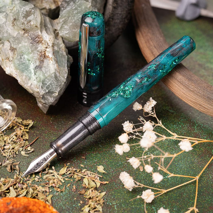Benu Talisman Fountain Pen - Cat's Eye - Pen Boutique Ltd