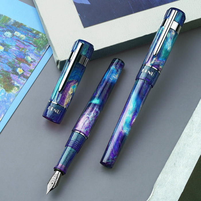 Benu Tribute Fountain Pen - Monet - Pen Boutique Ltd