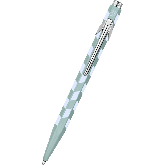 Caran d'Ache 849 Ballpoint Pen - Mosaic Water Green (Special Edition) - Pen Boutique Ltd