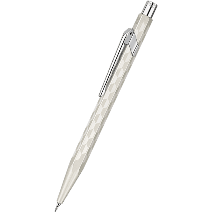 Caran d'Ache 849 Mechanical Pencil - Alpine Frost White - 0.5mm - Pen Boutique Ltd