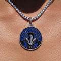 CF Montreal Official MLS Logo Pendant in White Gold