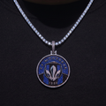 CF Montreal Official MLS Logo Pendant in White Gold