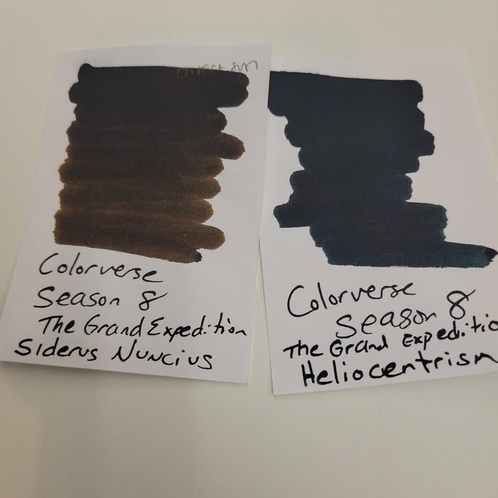 Colorverse Ink - Grand Expedition - Sidereus Nuncius & Heliocemtrism - Pen Boutique Ltd