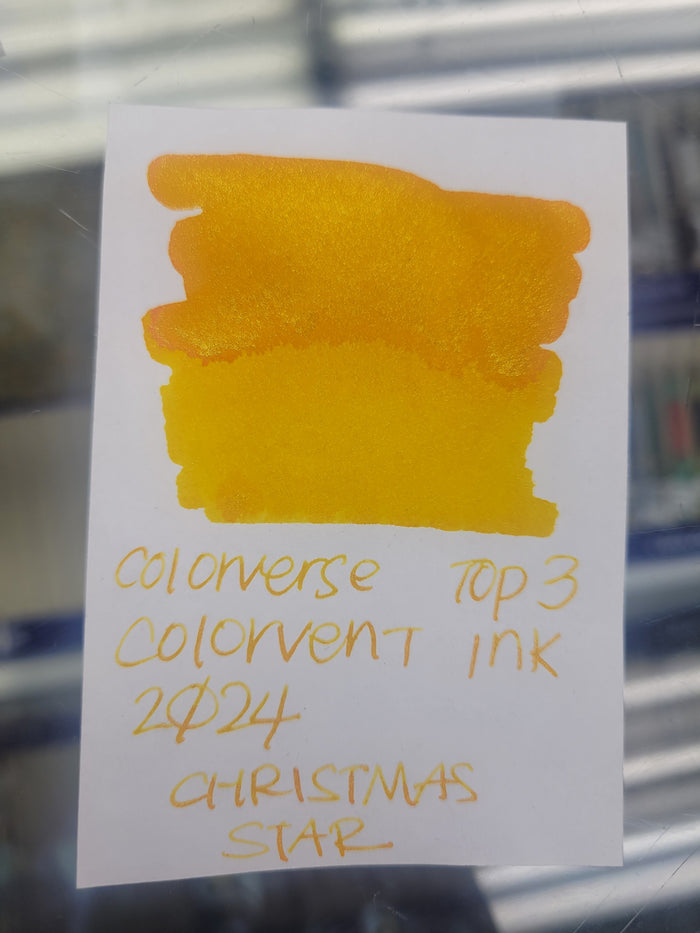 Colorverse Ink Bottle - Christmas Star Glistening - 65ml - Pen Boutique Ltd
