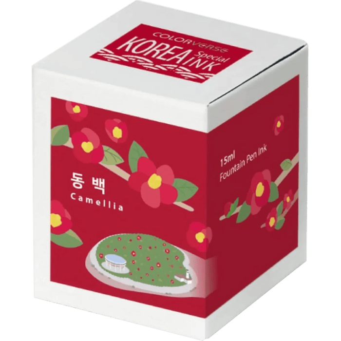 Colorverse Ink Bottle - Korea Special Series - Camellia - 15ml - Pen Boutique Ltd