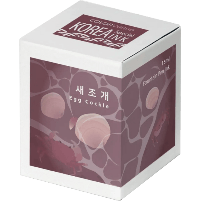 Colorverse Ink Bottle - Korea Special Series - Egg Cockle - 15ml - Pen Boutique Ltd