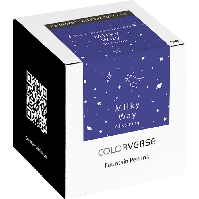 Colorverse Ink Bottle - Milky Way Glistening - 65ml - Pen Boutique Ltd