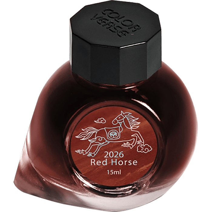 Colorverse Ink Bottle - Red Horse - Standard - 15ml - Pen Boutique Ltd