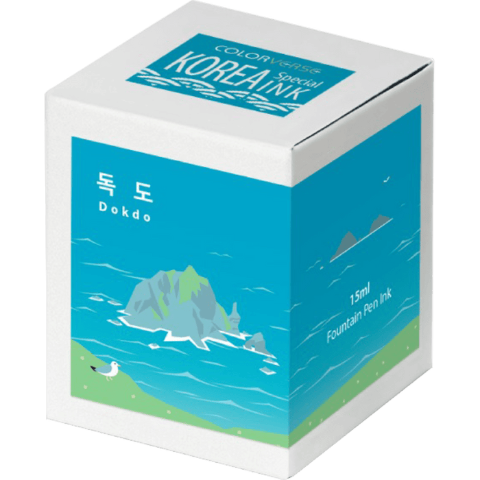 Colorverse Korea Special Ink Bottle - Dokdo (No. 044) - 15 ml - Pen Boutique Ltd