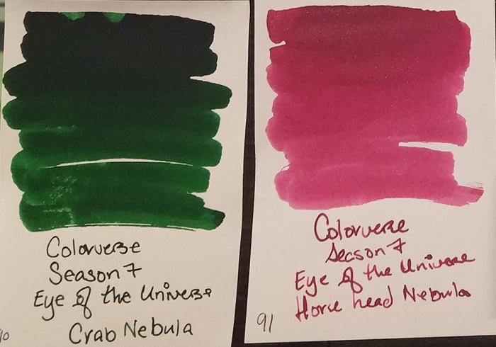 Colorverse Season 7 Ink - Eye on the Universe - Crab Nebula/Horsehead Nebula - Pen Boutique Ltd