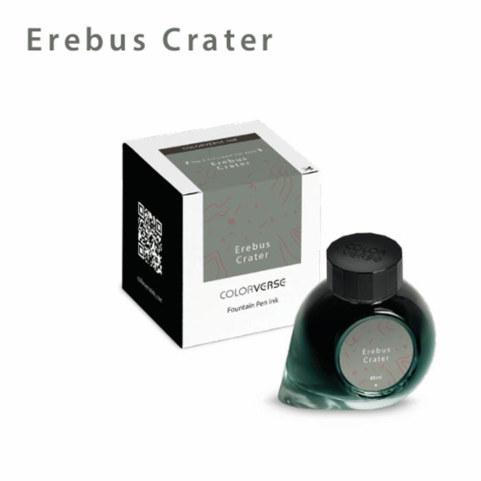 Colorverse Top 3 Color Stories Ink Bottle - Erebus Crater - 65 ml (Special Edition) - Pen Boutique Ltd