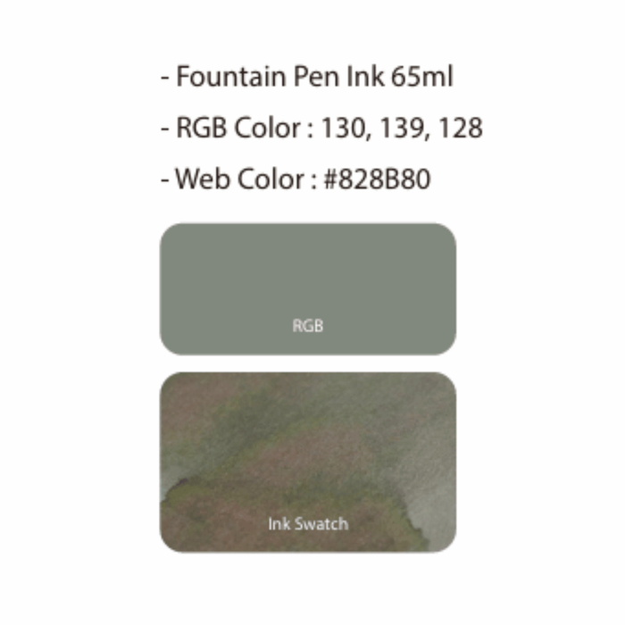 Colorverse Top 3 Color Stories Ink Bottle - Erebus Crater - 65 ml (Special Edition) - Pen Boutique Ltd
