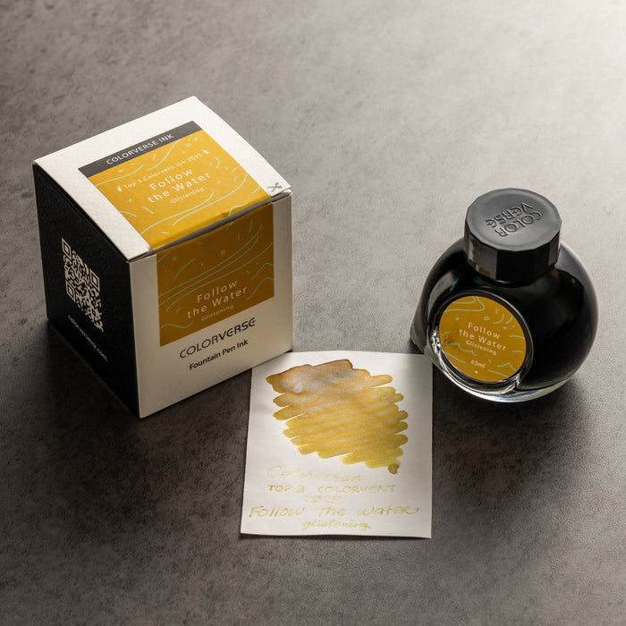 Colorverse Top 3 Color Stories Ink Bottle - Follow the Water Glistening - 65 ml (Special Edition) - Pen Boutique Ltd
