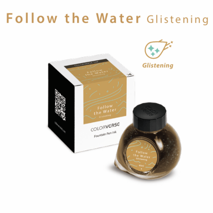 Colorverse Top 3 Color Stories Ink Bottle - Follow the Water Glistening - 65 ml (Special Edition) - Pen Boutique Ltd