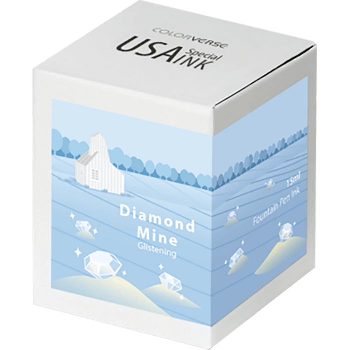 Colorverse USA Special Ink Bottle - Diamond Mine - 15 ml - Pen Boutique Ltd