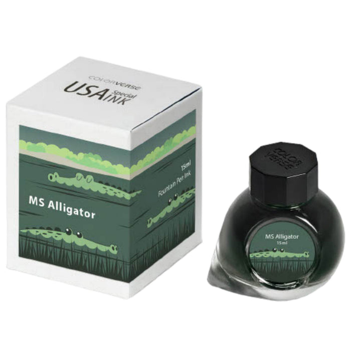 Colorverse USA Special Ink Bottle - Mississippi (MS Alligator) - 15 ml - Pen Boutique Ltd