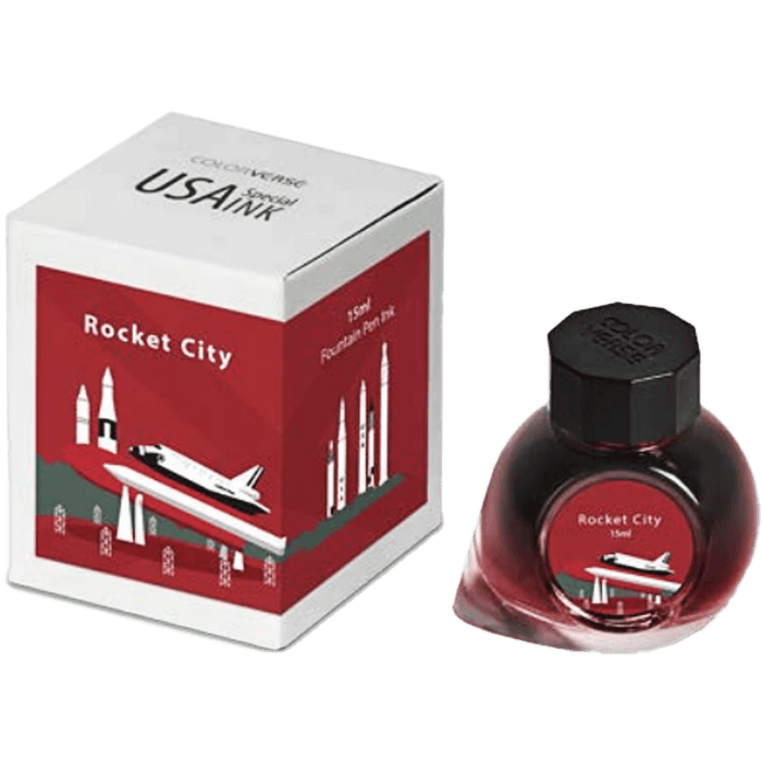 Colorverse USA Special Ink Bottle - Rocket City (Alabama) - 15 ml - Pen Boutique Ltd