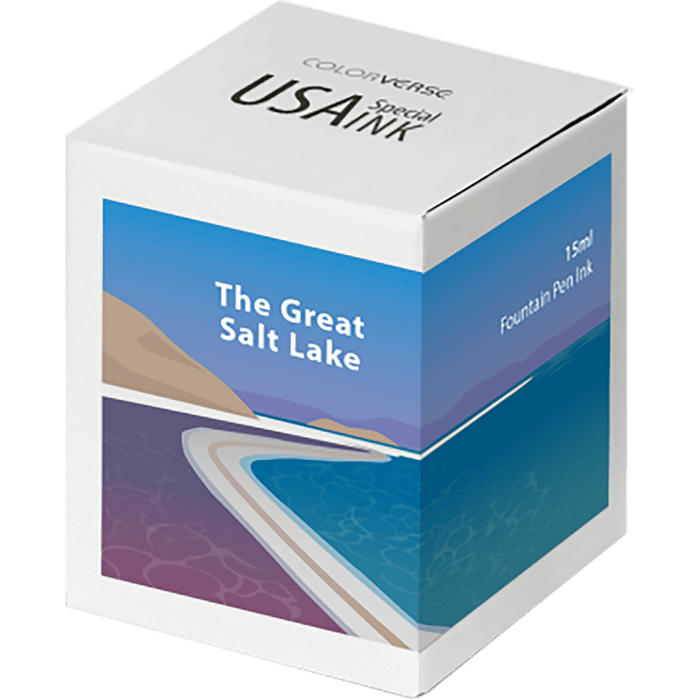 Colorverse USA Special Ink Bottle - The Great Salt Lake - 15 ml - Pen Boutique Ltd